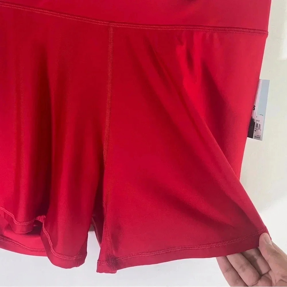 DSG Red Compression Mid Rise Spandex Shorts Size 2X NWT - Picture 3 of 6